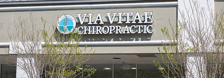 Chiropractic Williamsburg VA Signage on Front of Building